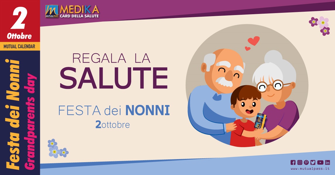 2 Ottobre 2020 - Festa dei Nonni