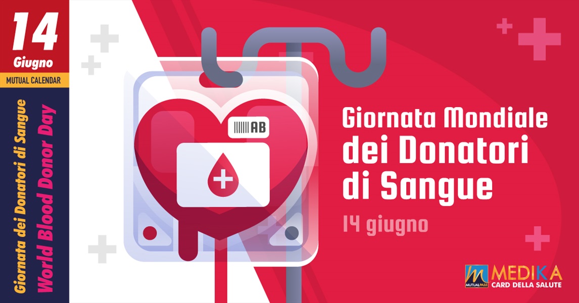 Giornata Mondiale dei Donatori di Sangue // 14 giugno