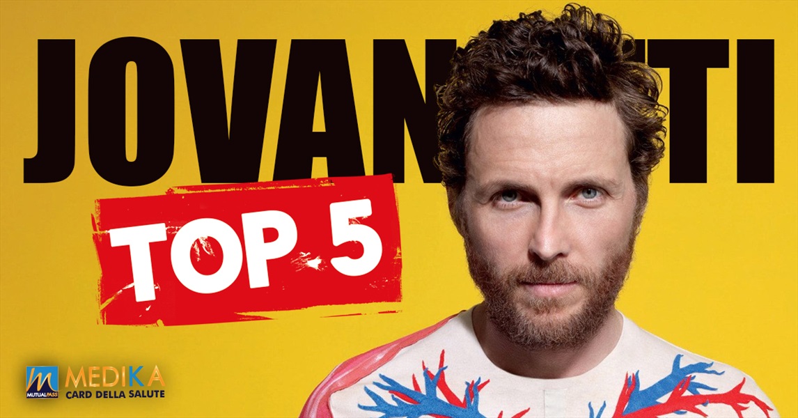 Le 5 canzoni più belle di Jovanotti